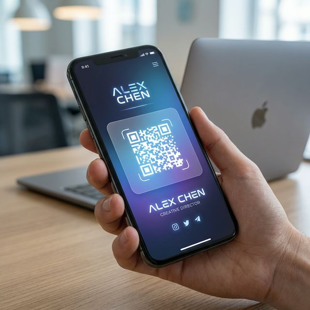 QR-визитка X-QR